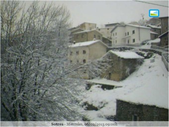 Las webcams de Sotres de nuevo operativas